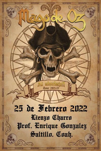 MAGO DE OZ, AL ABORDAJE TOUR 2021-2022
