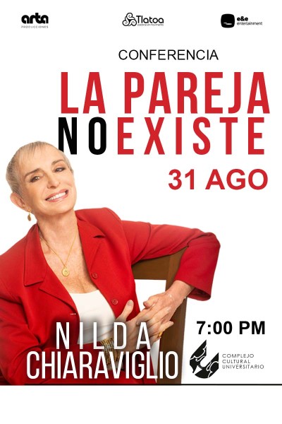 NILDA CHIARAVIGLIO " LA PAREJA NO EXISTE " - COMPLEJO CULTURAL ...